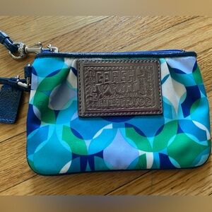Coach Poppy Wristlet